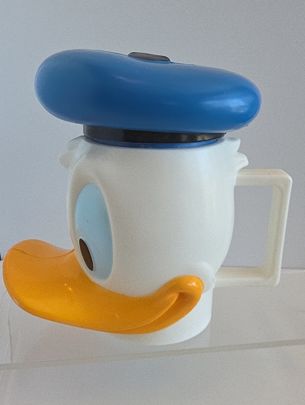 Vintage 1980s Disney Donald Duck Character Juice Premium Sippy Cup Mugs - Picture 4 of 7